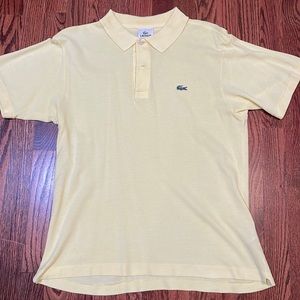 Yellow Men’s Lacoste Polo